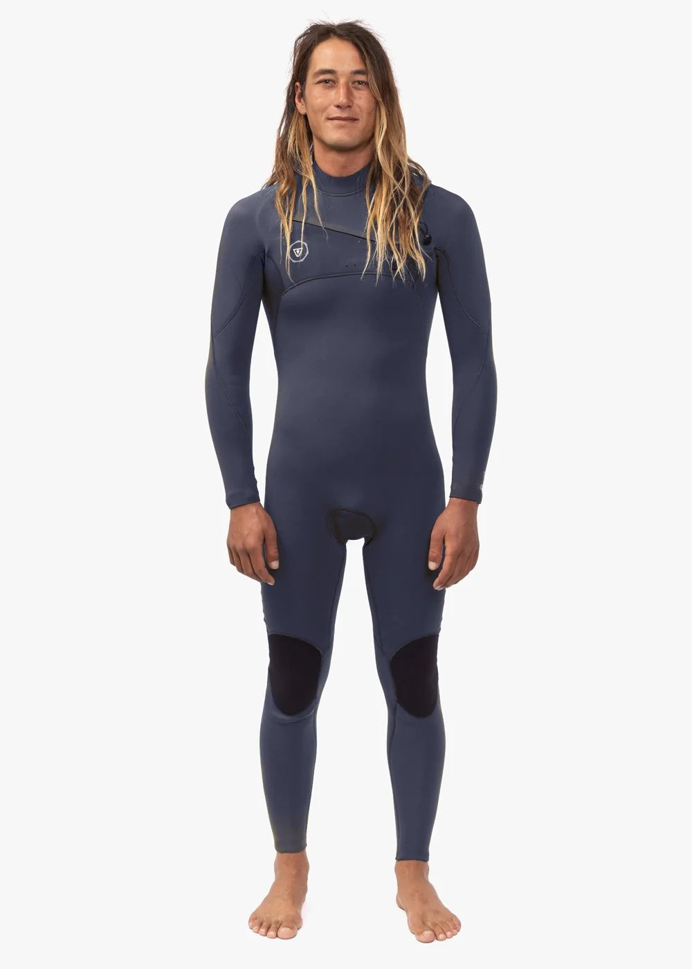 Vissla 7 Seas 3-2 Full Chest Zip - Dark Slate